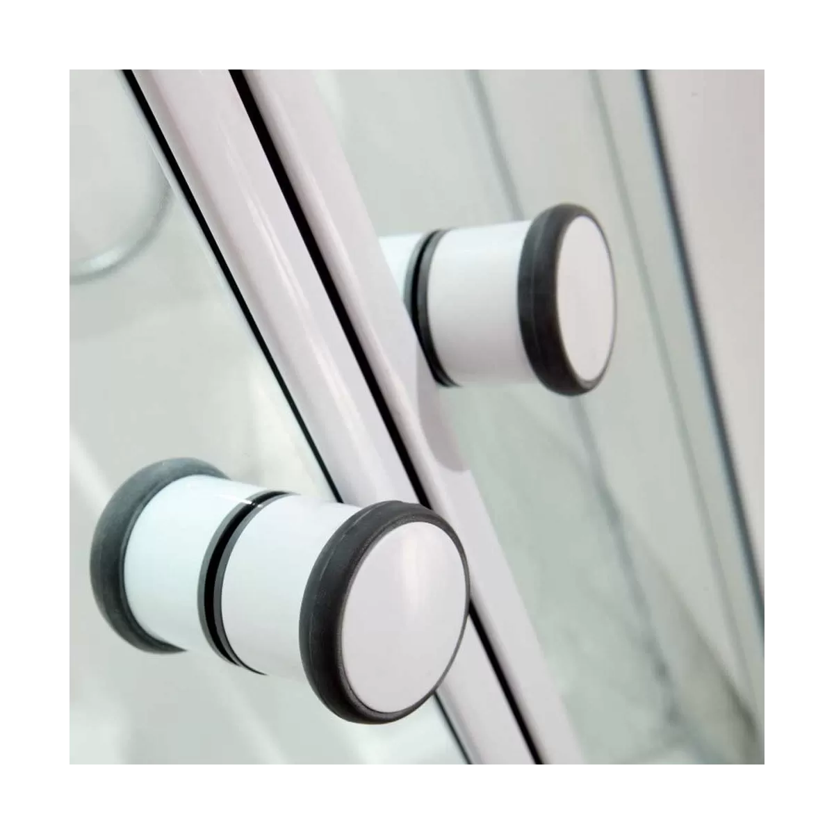 Duschkabine mit Hydromassage und Türkischem Bad Bali - 90x90