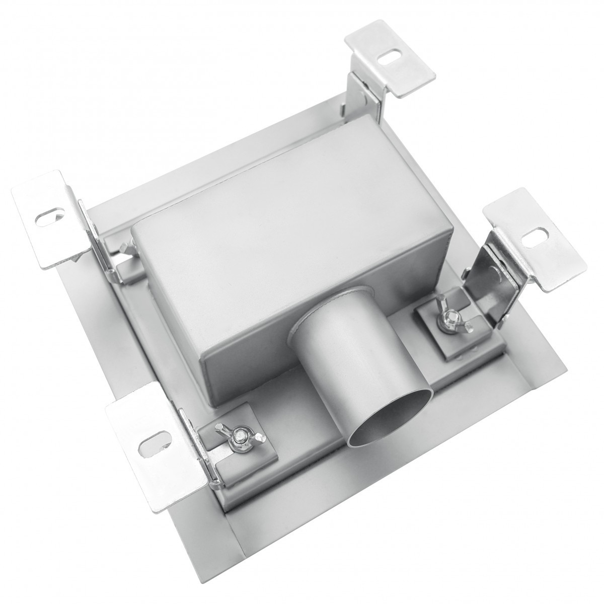 Canaletta scarico doccia QUADRATA reversibile piastrellabile in acciaio INOX | 15x15