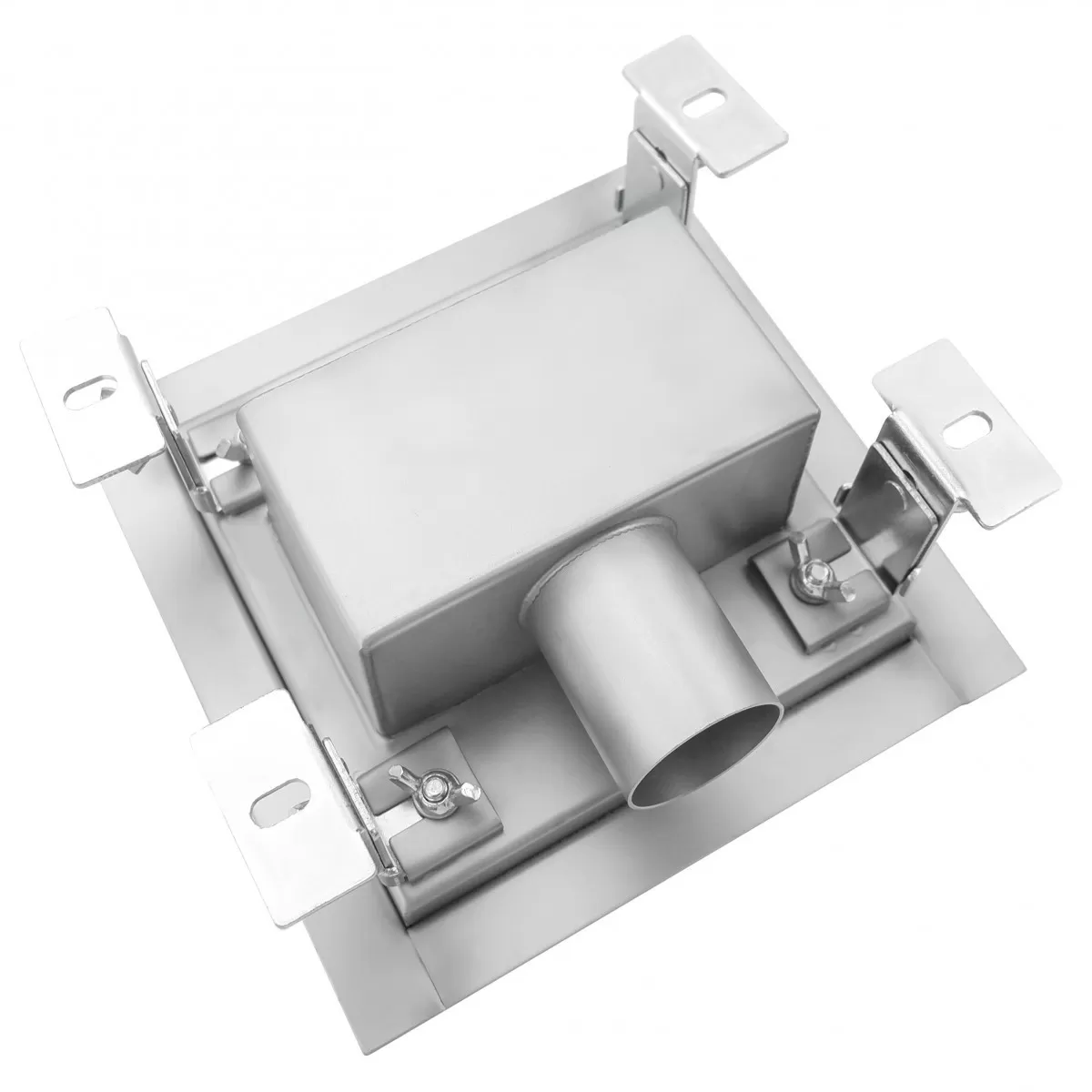 Caniveau de douche réversible à carreler en acier inoxydable SQUARE | 15x15