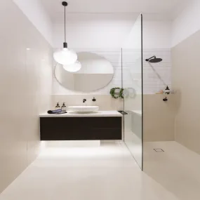 Caniveau de douche réversible à carreler en acier inoxydable SQUARE | 15x15