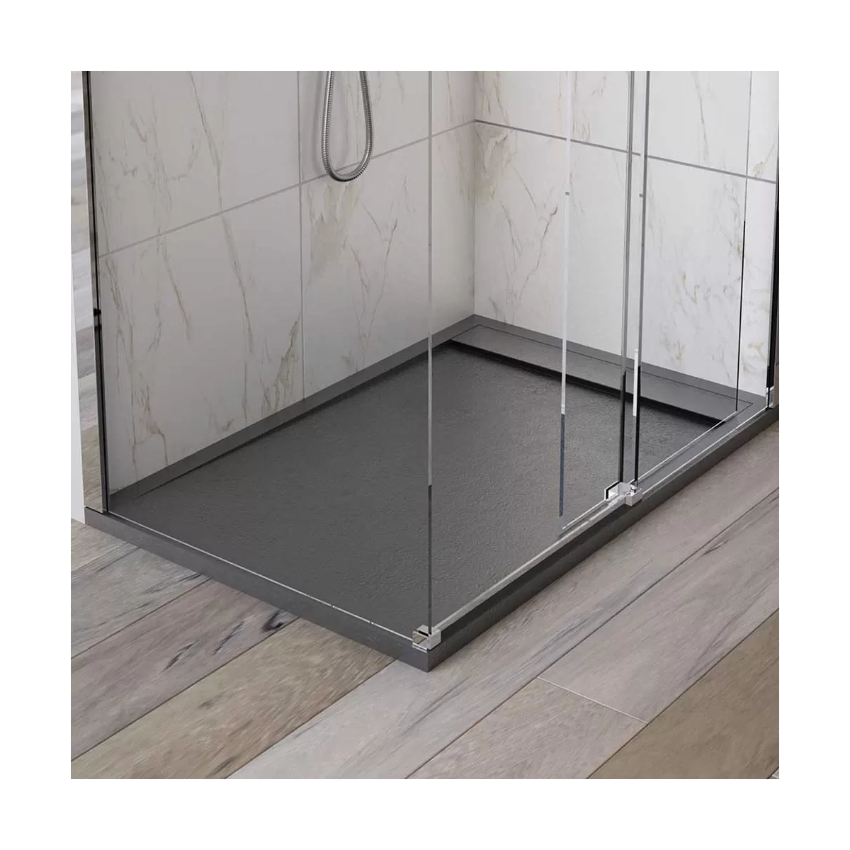 Box Doccia porta scorrevole cristallo trasparente 8mm anticalcare | Dolomite