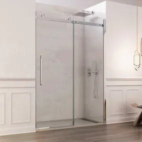 Porte de Douche Coulissante MITRA Cristal 8mm Transparent 100 - 110 - 120 - 140 - 150