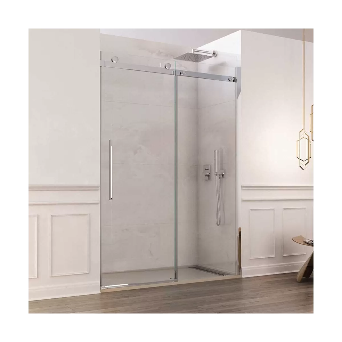 Duschschiebetür MITRA Crystal 8mm Transparent 100 - 110 - 120 - 140 - 150