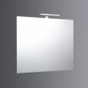 Miroir réversible 80x70 avec lampe led 30cm