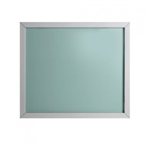 Miroir de salle de bain réversible 90x70 avec lampe led 30cm