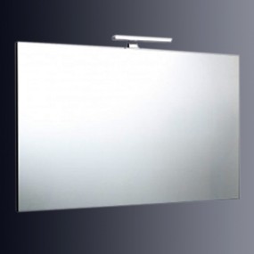 Miroir réversible 120x70 avec lampe led 30cm