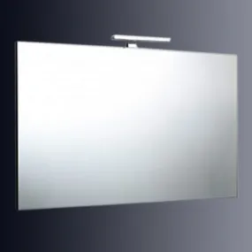 Specchio 120x70 reversibile con lampada a led di 30cm