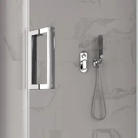 Box Doccia Porta Battente 8mm Trasparente Anticalcare | Regina