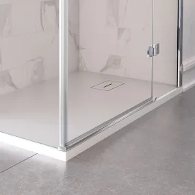 Box Doccia Porta Battente 8mm Trasparente Anticalcare | Regina