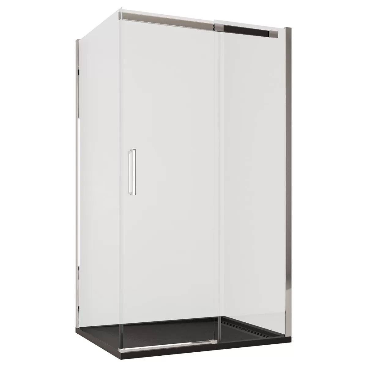 Box Doccia porta scorrevole  trasparente8mm anticalcare Osiride - moderno ed elegante per arredare il tuo bagno