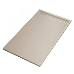 Receveur de douche Mineralmarmo Crème solaire Grille latérale