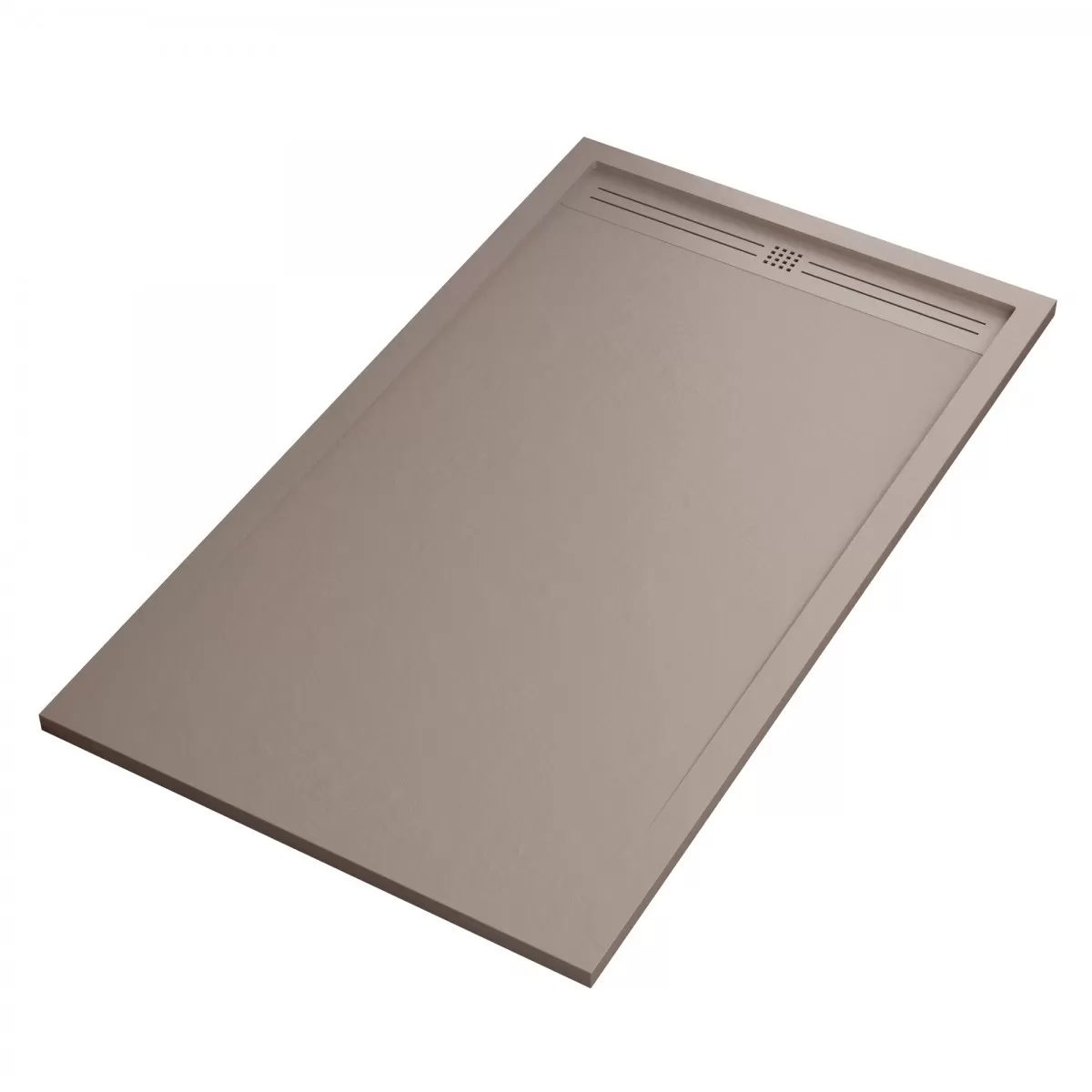 Receveur de douche en marbre minéral Sand Sun Side Grid