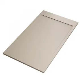 Piatto Doccia Mineralmarmo Griglia Laterale Crema Unique
