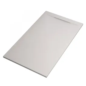 Piatto Doccia Mineralmarmo effetto Pietra Ardesia Bianco Venice