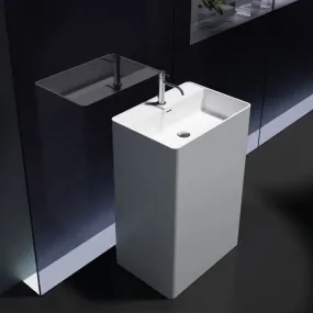 Lavabo autoportant en...