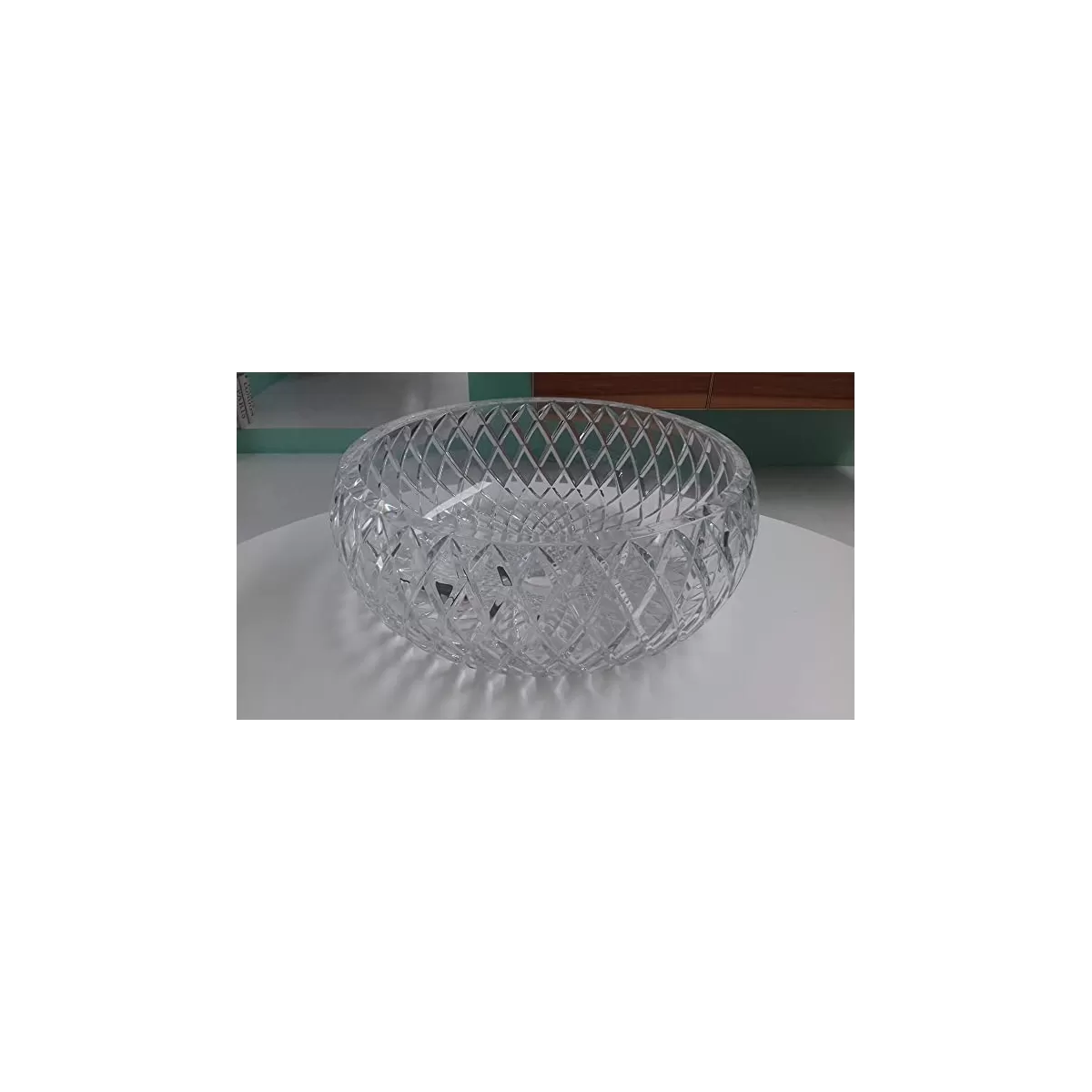 Lavabo da appoggio in cristallo Glamour