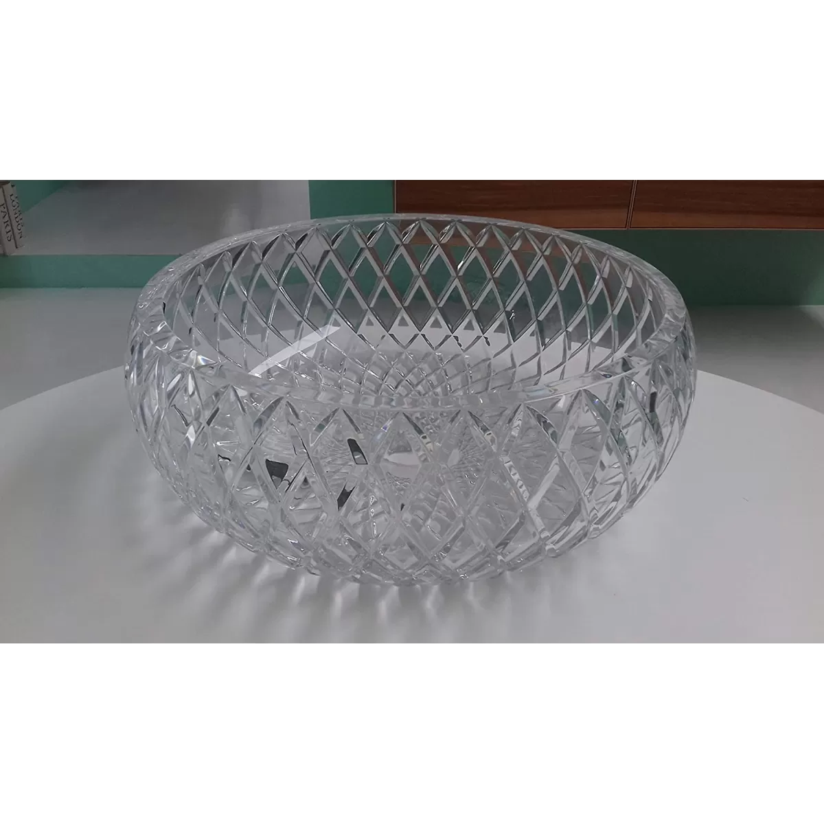 Lavabo da appoggio in cristallo Glamour