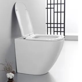 WC et bidet à poser JOLLY en céramique blanche