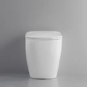WC et bidet à poser JOLLY en céramique blanche