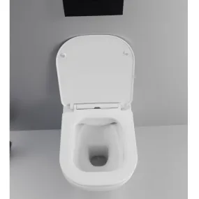 WC et bidet à poser JOLLY en céramique blanche