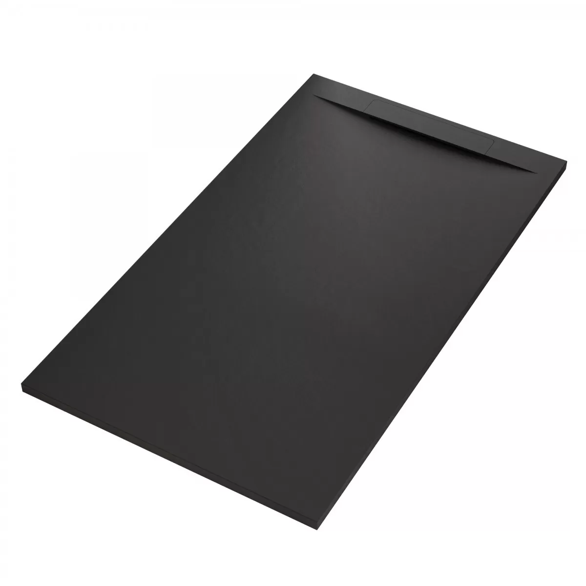 Piatto Doccia Mineralmarmo effetto pietra colore Nero Venice