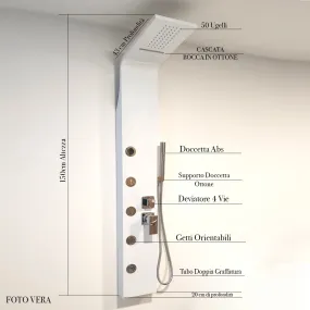 Hydromassage-Duschsäule aus...