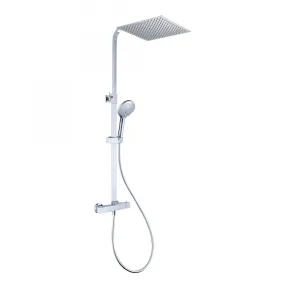 Colonna Doccia Termostatica cromata soffione 25x25 Malta