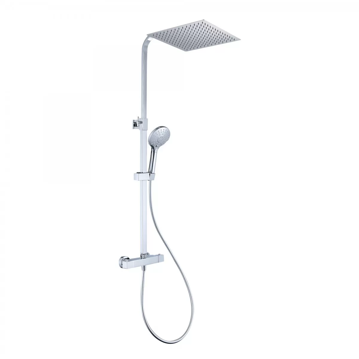 Colonna Doccia Termostatica cromata soffione 25x25 Malta