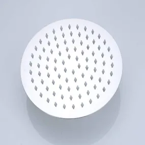 Pomme de douche ronde en acier inoxydable 20 - 30 - 35 - 40 - 50