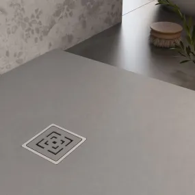 Piatto Doccia Mineralmarmo Grigio Chiaro modello Roma