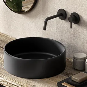 Miscelatore Lavabo Nero Opaco ad incasso Jo di Paffoni