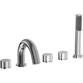 Mitigeur bain/douche sur gorge avec inverseur et douchette Jo de Paffoni