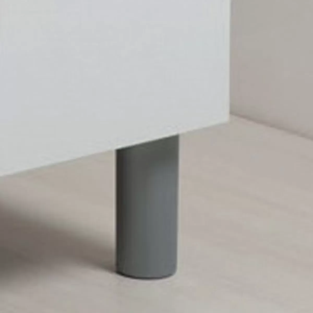 Mobile lavanderia bianco opaco 50x45 con lavabo in ABS