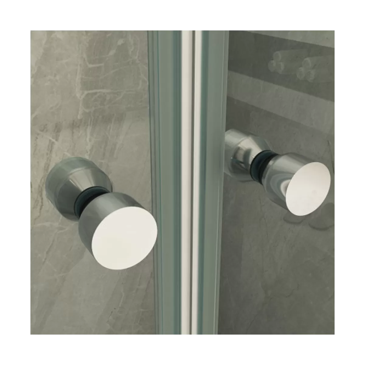 Porta Doccia Saloon Trasparente 8mm H195 Moon