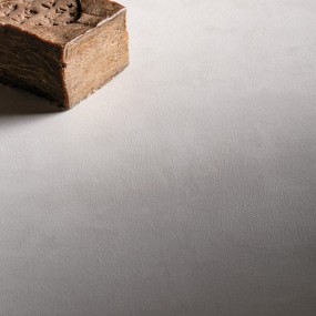 Zementgrauer hängender Badezimmerschrank 80 cm mit Schublade, Spiegel und Domus-Leuchte