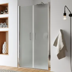Porte de douche de salon transparente moderne 6mm H195 Zircon