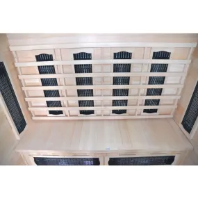 Sauna infrarouge pour 4 personnes en Hemlock Wood 175x120x190 Tris