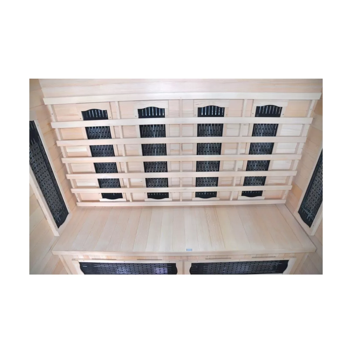 Sauna Infrarossi per 4 persone in Legno Hemlock 175x120x190 Tris