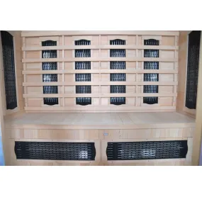 Sauna infrarouge pour 4 personnes en Hemlock Wood 175x120x190 Tris