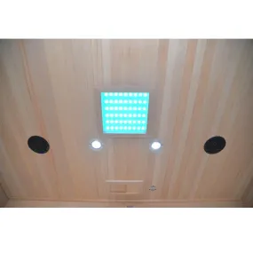 Sauna infrarouge pour 4 personnes en Hemlock Wood 175x120x190 Tris