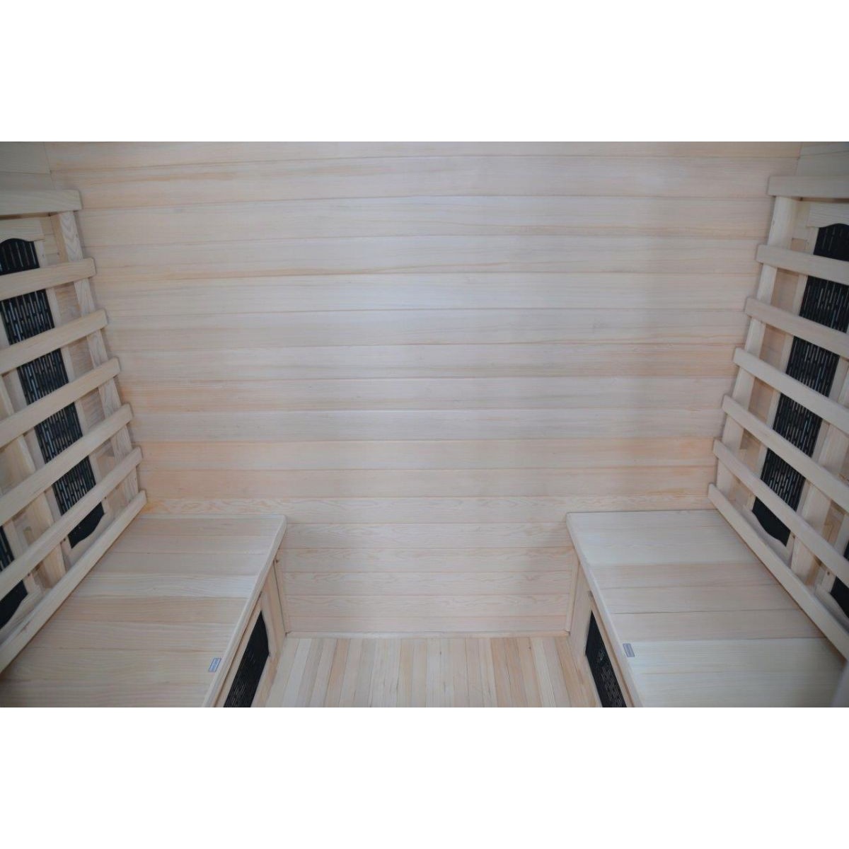 Sauna Infrarossi per 4 persone in Legno Hemlock 175x135 Lusso