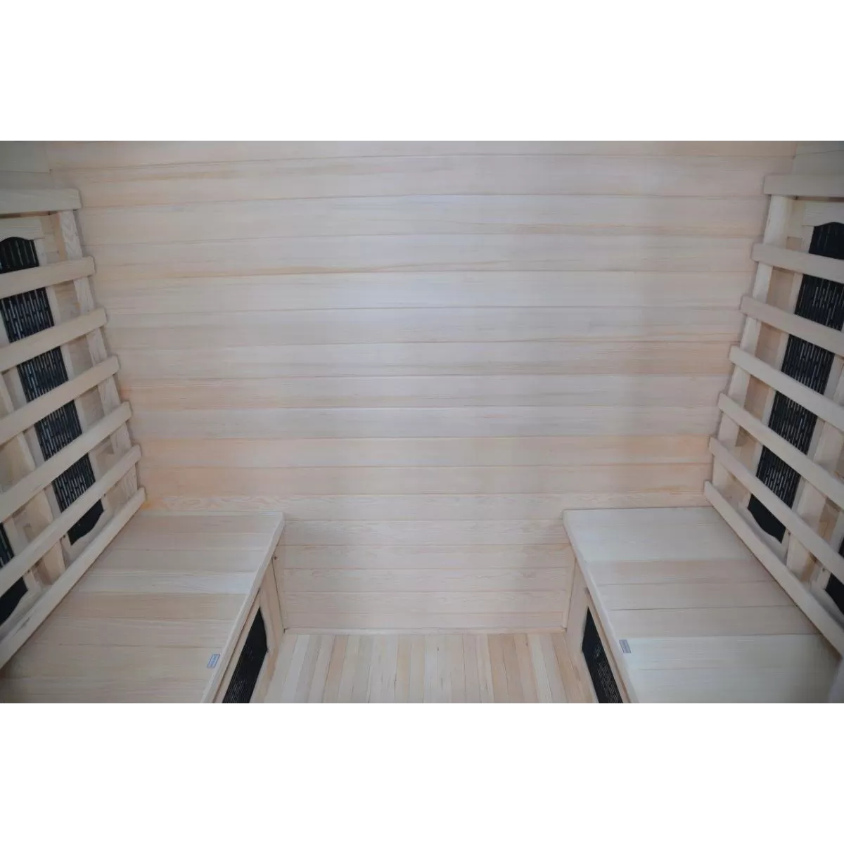 Sauna Infrarouge pour 4 personnes en Hemlock Wood 175x135 Luxury