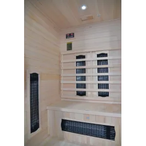 Sauna Infrarouge pour 2 personnes en Bois de Pruche 120x100