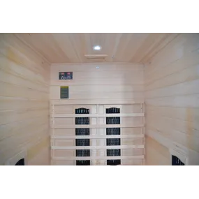 Sauna Infrarouge pour 2 personnes en Bois de Pruche 120x100