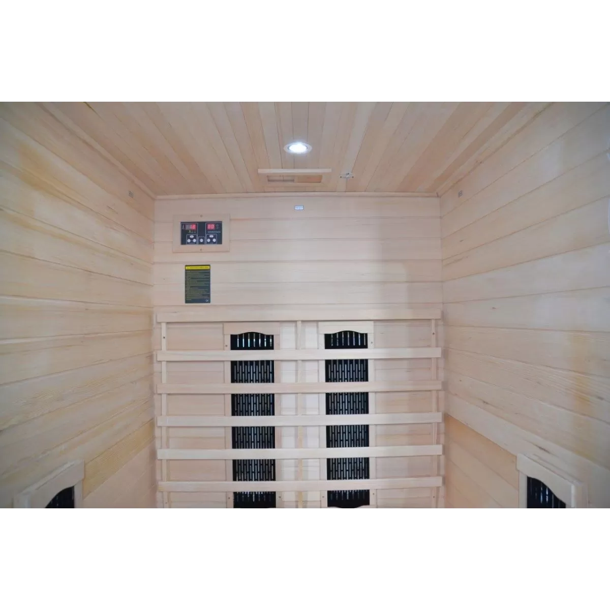 Sauna Infrarouge pour 2 personnes en Bois de Pruche 120x100