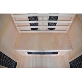 Sauna Infrarouge pour 2 personnes en Bois de Pruche 120x100