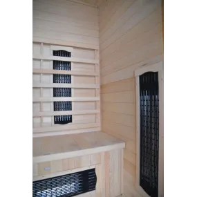 Sauna Infrarouge pour 2 personnes en Bois de Pruche 120x100