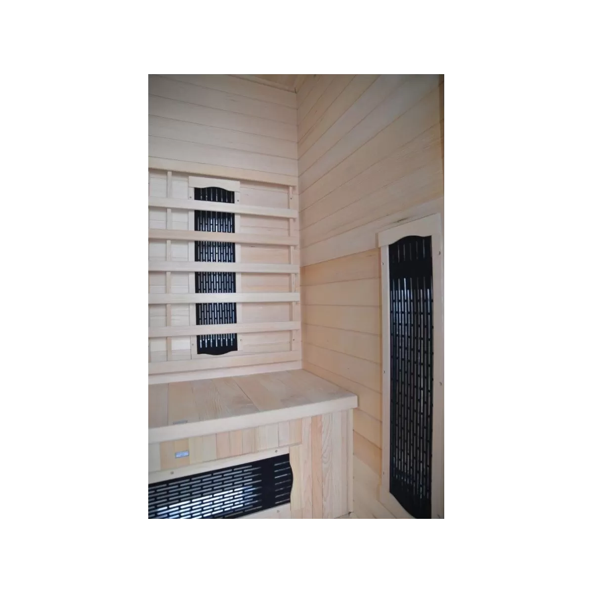 Sauna Infrarouge pour 2 personnes en Bois de Pruche 120x100