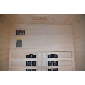 Sauna a Infrarossi per 2 persone in Legno Hemlock 120x100