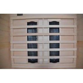 Sauna a Infrarossi per 2 persone in Legno Hemlock 120x100
